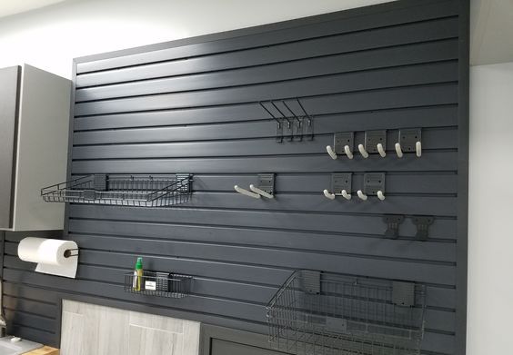 Garage slatwall installed near me.