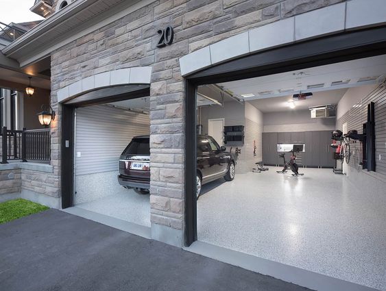 Garage slatwall installed by Garage Veterans